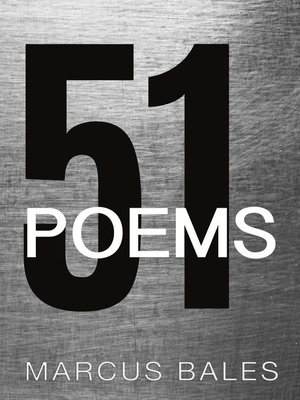 cover image of 51 Poems